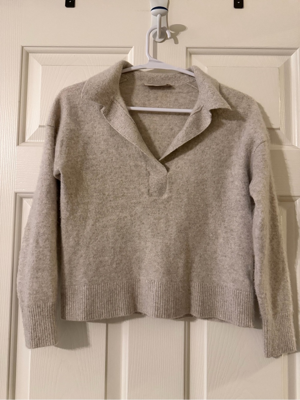 Everlane Cashmere Polo Sweater - size S